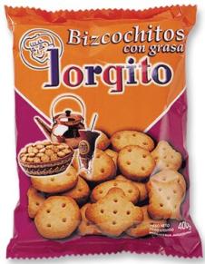 BIZCOCHOS JORGITO X 400 GRS